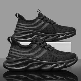 Męskie Buty Sportowe Z Oddychającej Siateczki Z Podeszwą Sticktread
