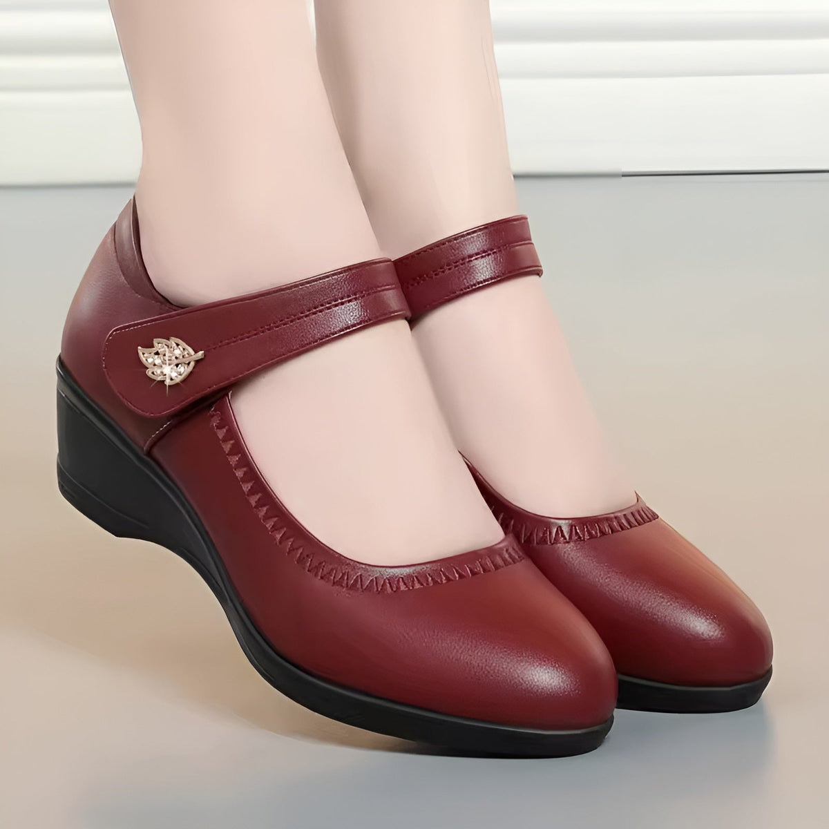 Damskie Lekkie Buty z Amortyzującą Podeszwą i Wkładką z Wyściółką