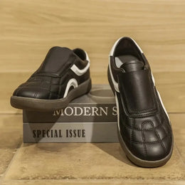 Meskie Sznurowane Skorzane Trampki, Codzienne Buty Do Noszenia