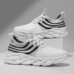 Męskie Buty Sportowe Z Oddychającej Siateczki Z Podeszwą Sticktread
