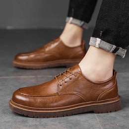 Męskie Sneakersy Minimalistyczna Sylwetka Teksturowane Wykończenie