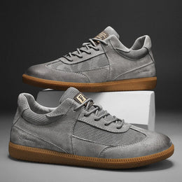 Męskie Sneakersy Antypoślizgowa Podeszwa Dekoracyjne Przeszycia