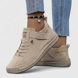 Damskie Sneakersy z Wsparciem Łuku Stopy i Szerokim Noskiem