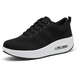 Damskie Sneakersy Z Żelową Wkładką Amortyzującą I Szeroką Podeszwą Wspierającą Stabilność