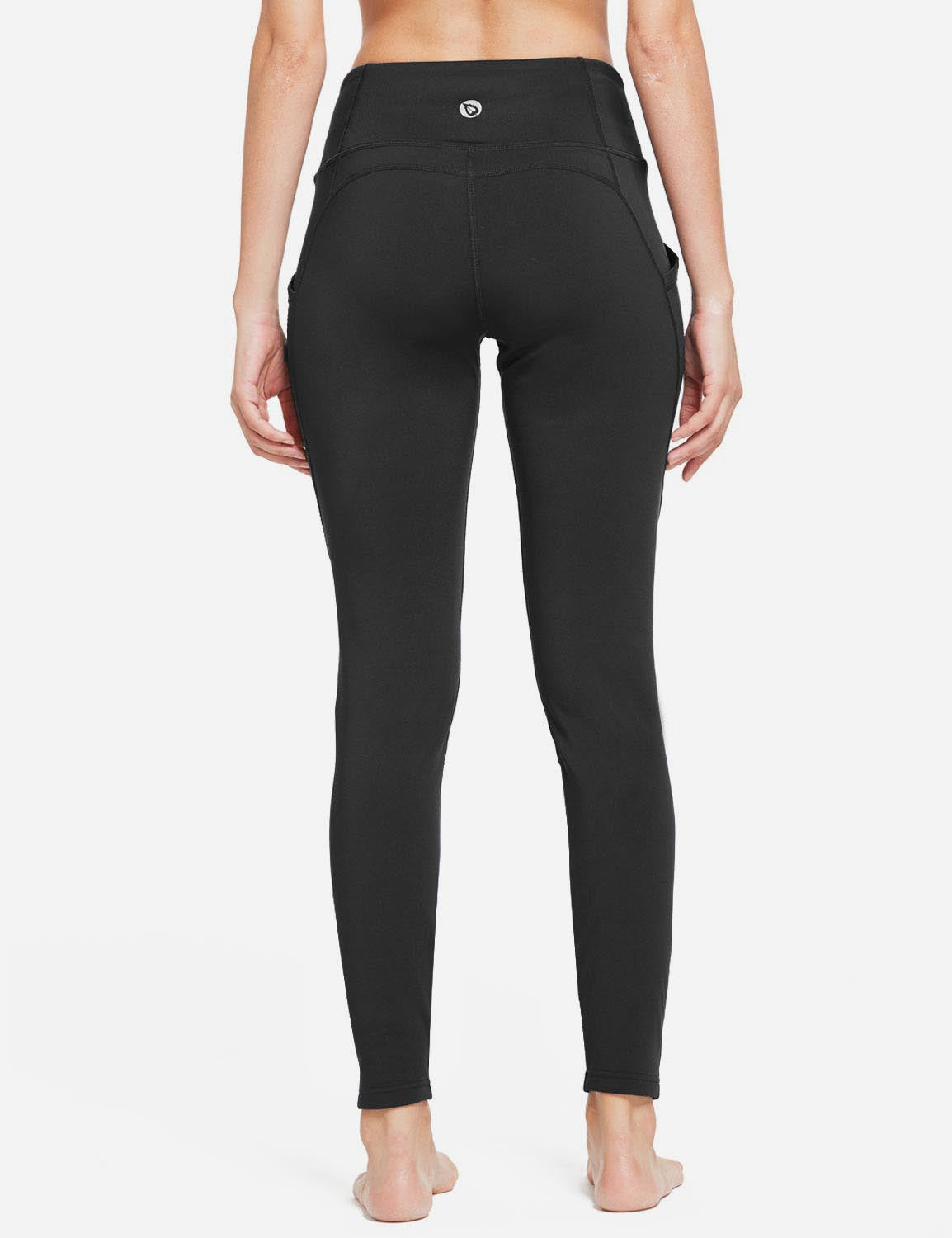 Damskie Legginsy Termiczne Z Kieszeniami I Wysokim Stanem