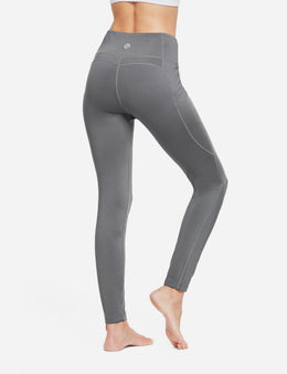 Damskie Legginsy Termiczne Z Kieszeniami I Wysokim Stanem