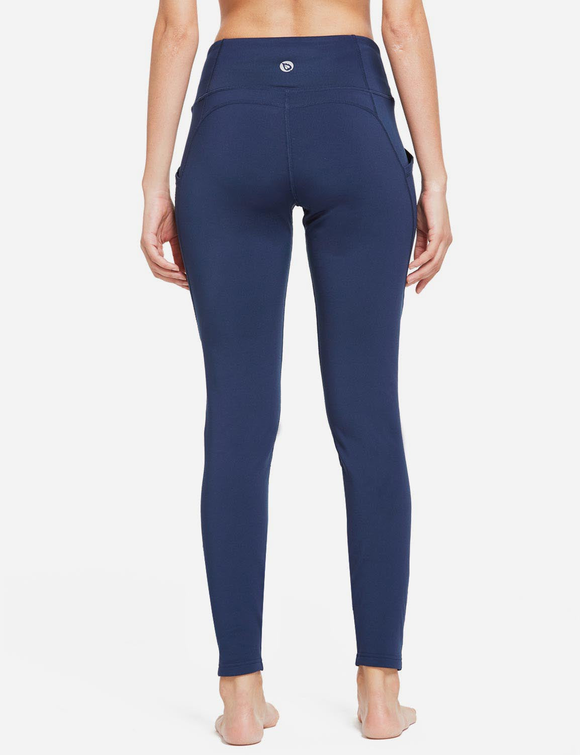 Damskie Legginsy Termiczne Z Kieszeniami I Wysokim Stanem