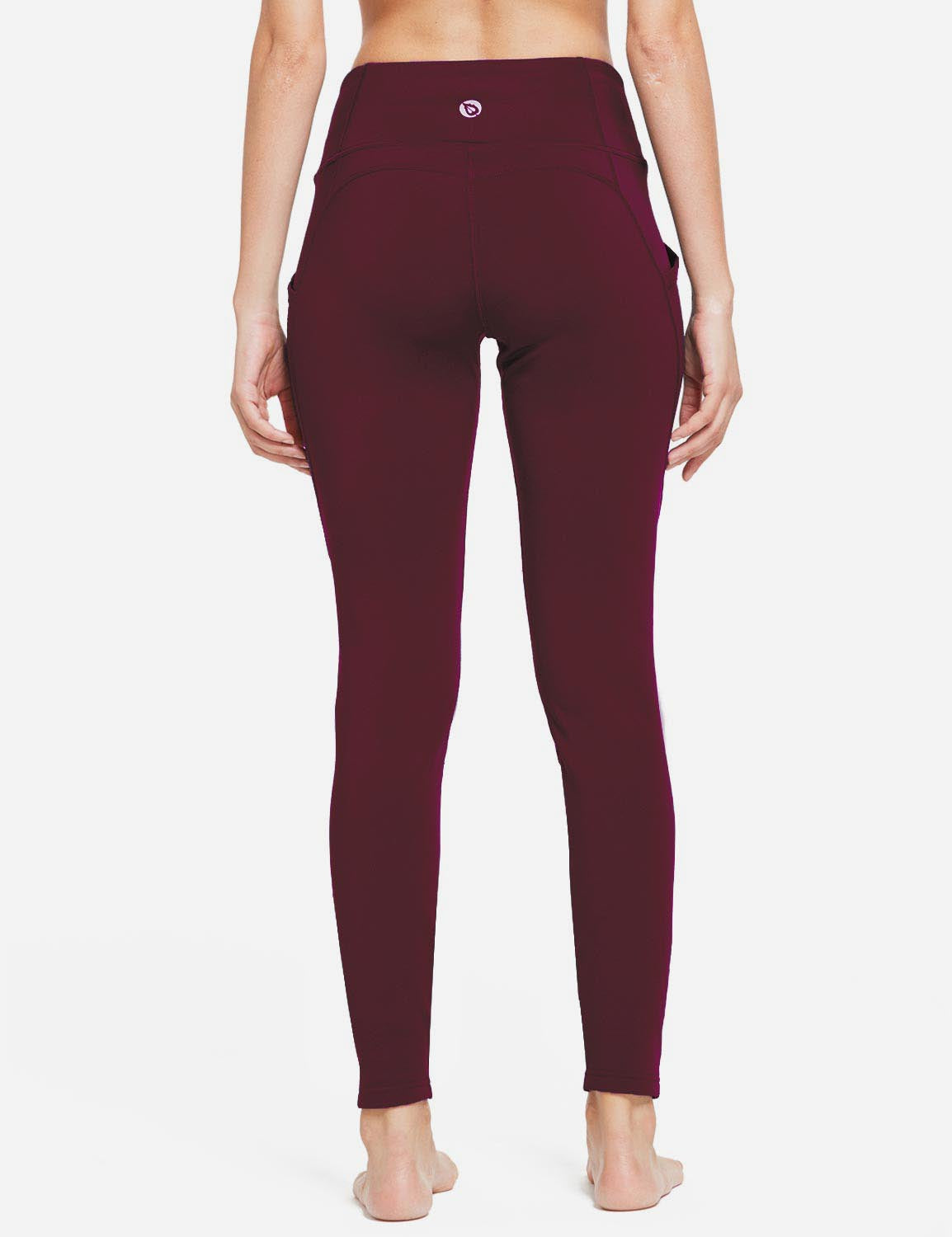 Damskie Legginsy Termiczne Z Kieszeniami I Wysokim Stanem