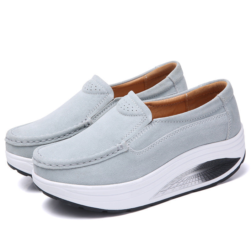 Damskie Buty Na Platformie I Koturnie Typu Slip-On Outdoor