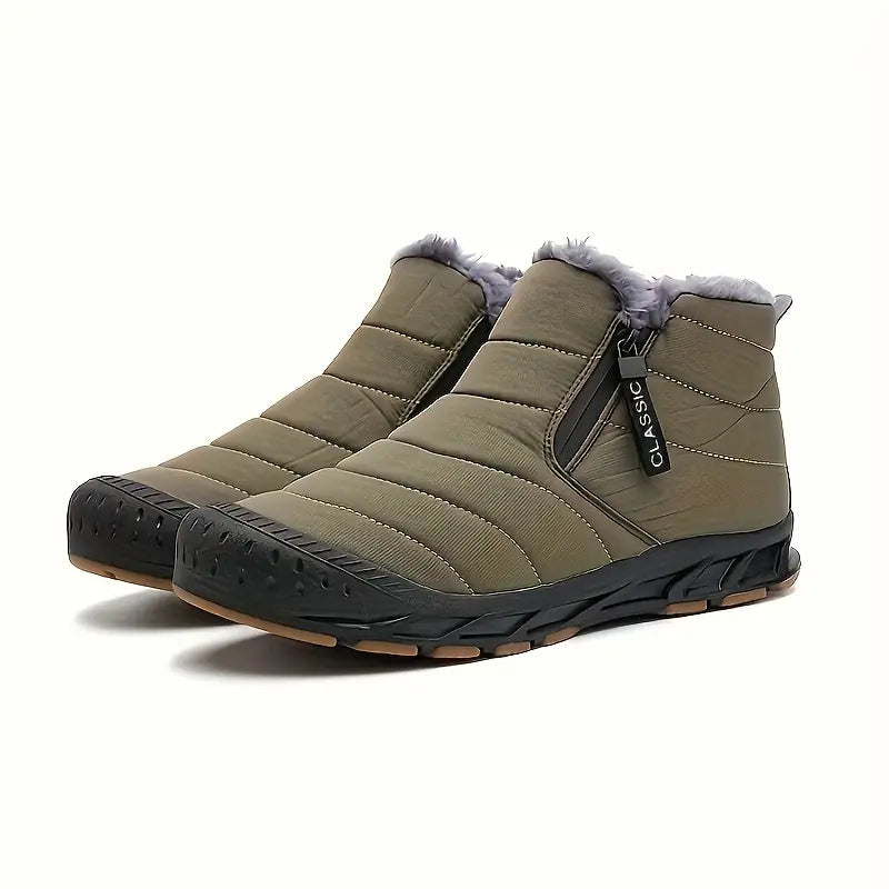 Damskie Buty Zimowe Ocieplane Polarem Wodoodporne Na Niskie Temperatury