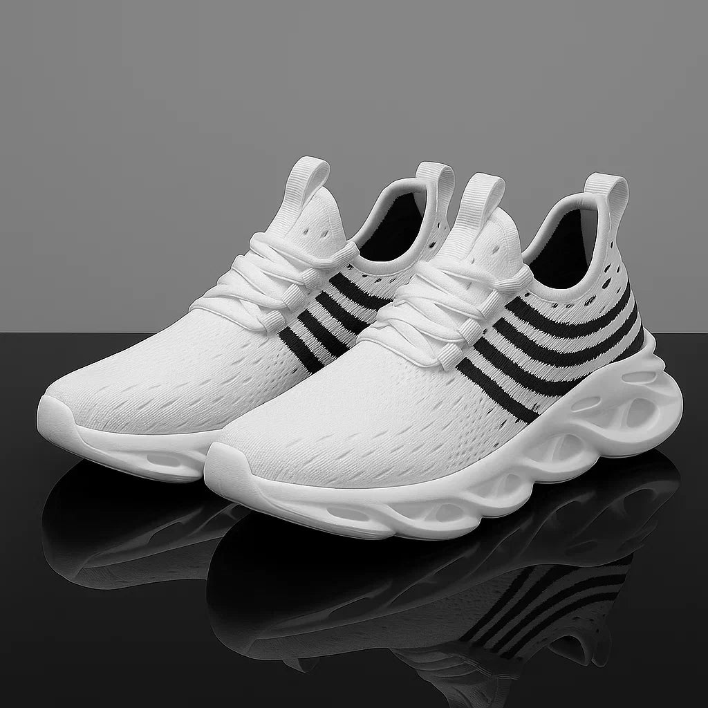 Męskie Buty Sportowe Z Oddychającej Siateczki Z Podeszwą Sticktread
