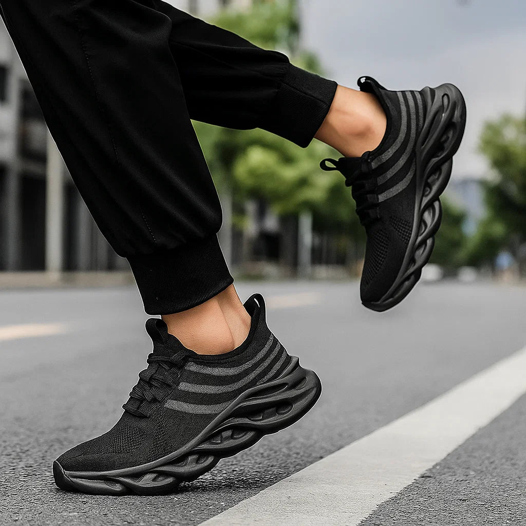 Męskie Buty Sportowe Z Oddychającej Siateczki Z Podeszwą Sticktread