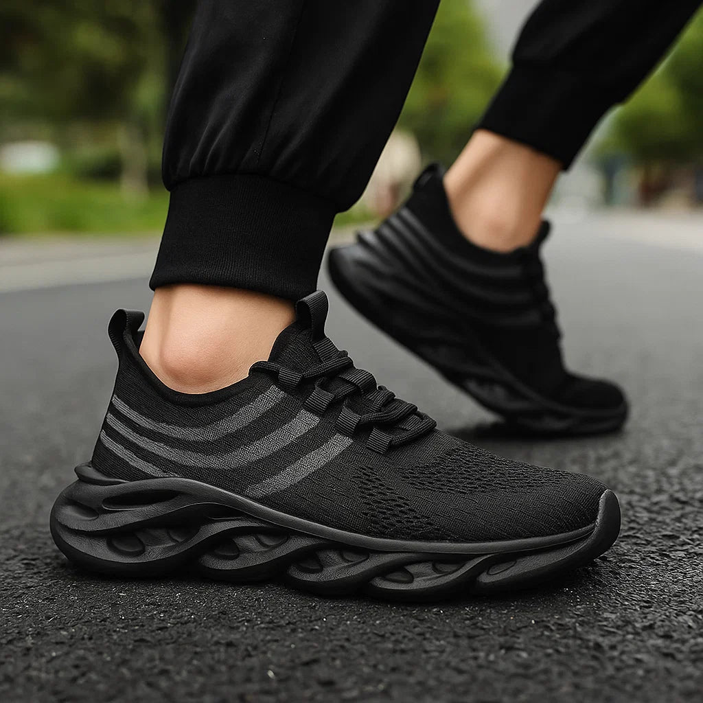 Męskie Buty Sportowe Z Oddychającej Siateczki Z Podeszwą Sticktread
