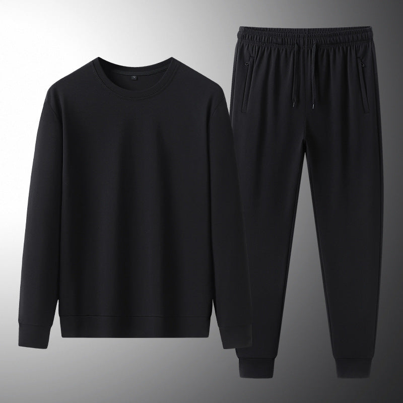 Męska wiosenna bluza sportowa i krótkie spodnie dresowe, długi rękaw, stójka
