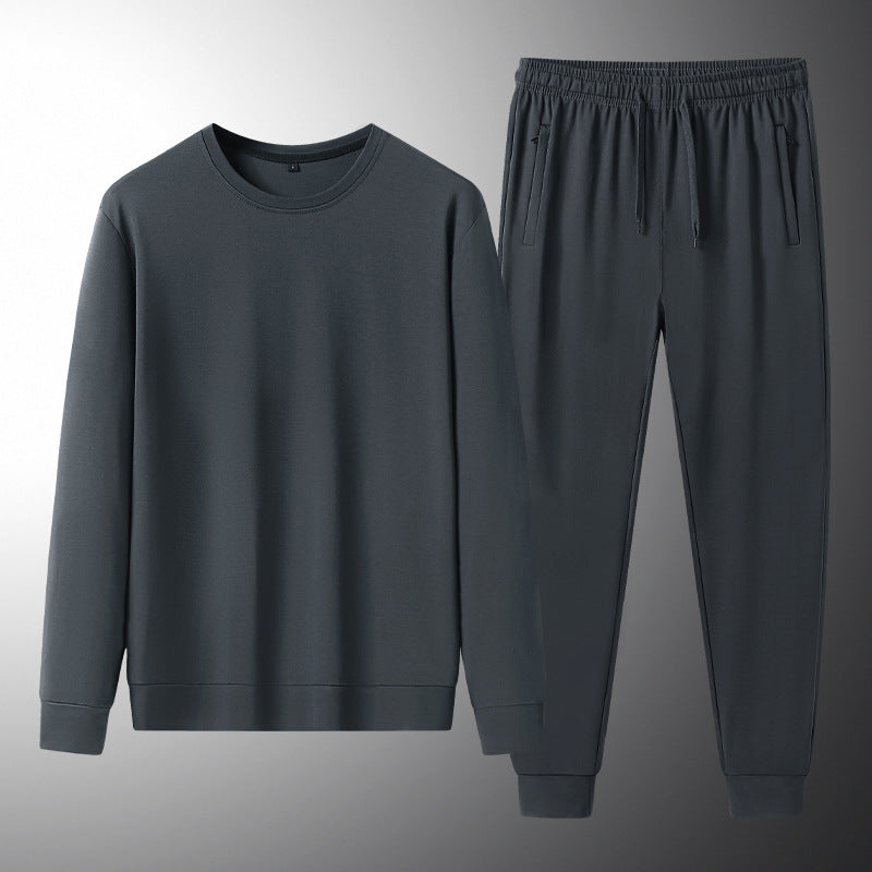 Męska wiosenna bluza sportowa i krótkie spodnie dresowe, długi rękaw, stójka
