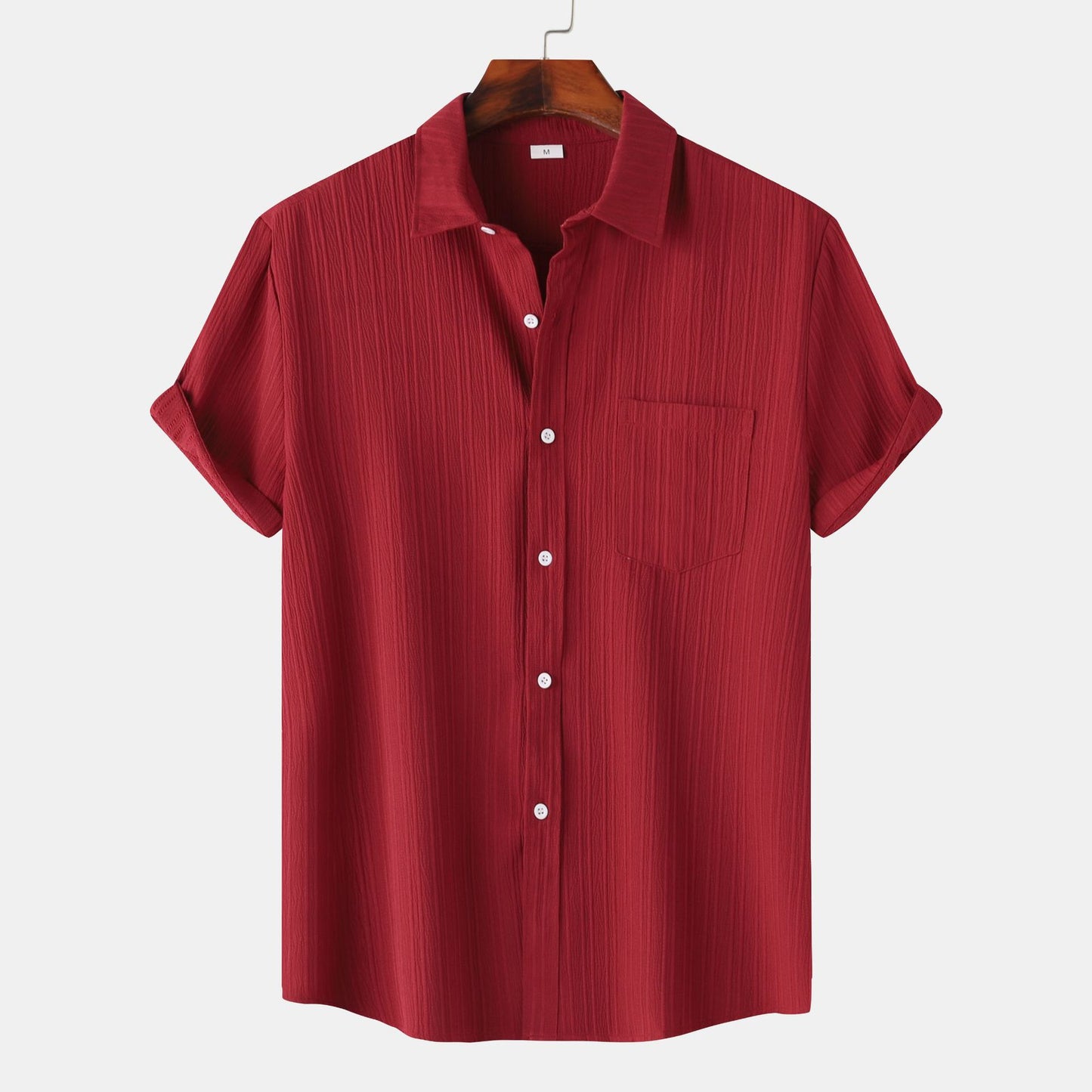 Męska Letnia Koszulka Polo z Krótkim Rękawem, Slim Fit, Lekka