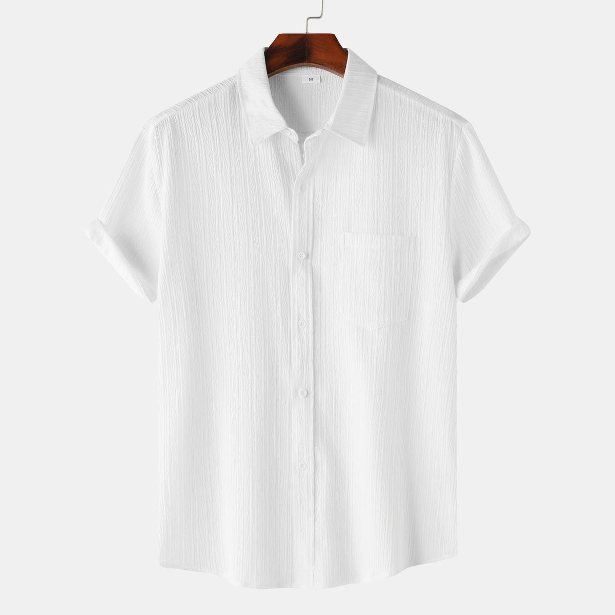 Męska Letnia Koszulka Polo z Krótkim Rękawem, Slim Fit, Lekka