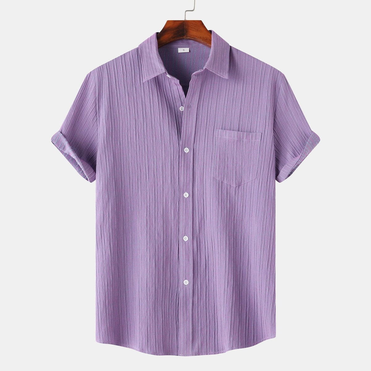 Męska Letnia Koszulka Polo z Krótkim Rękawem, Slim Fit, Lekka