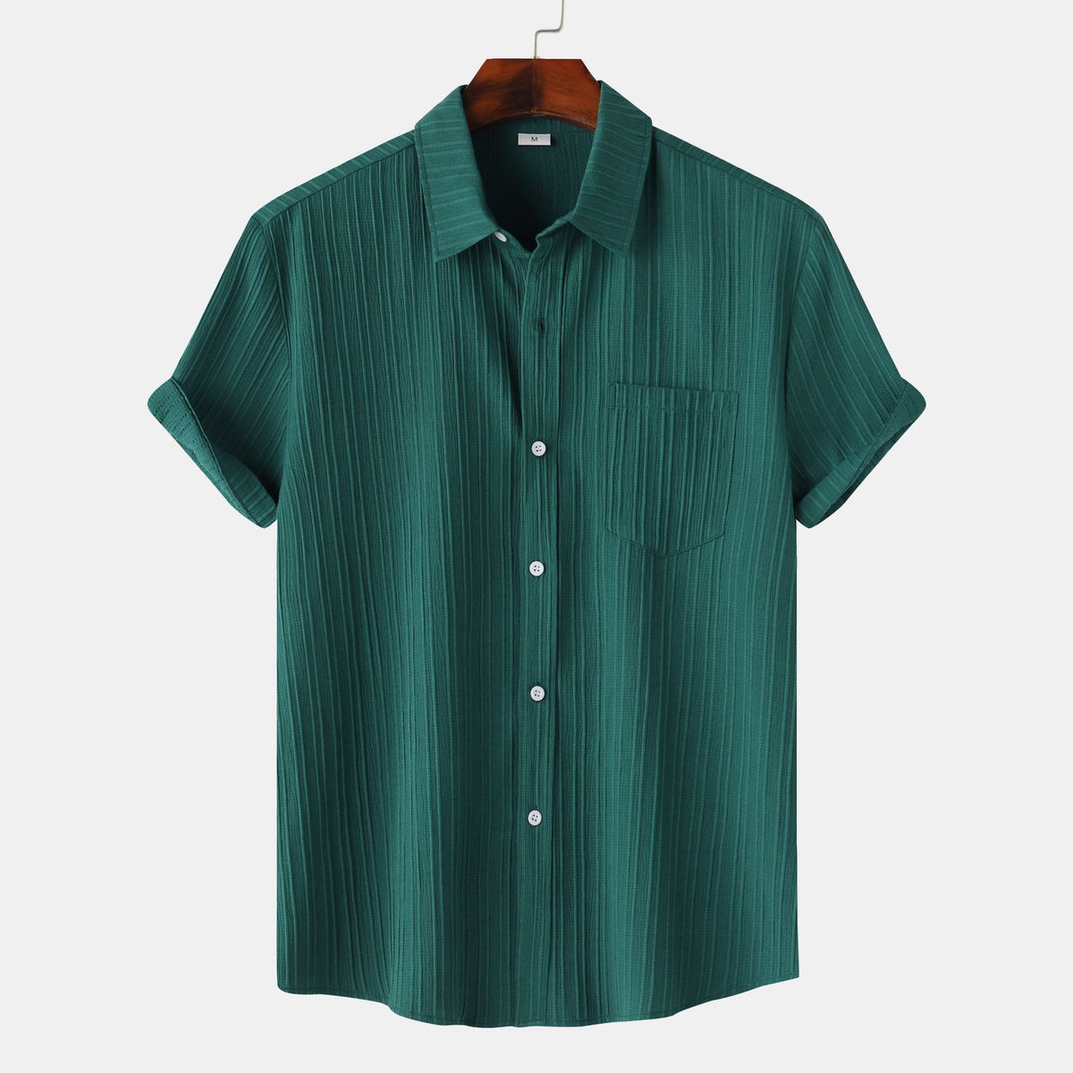 Męska Letnia Koszulka Polo z Krótkim Rękawem, Slim Fit, Lekka