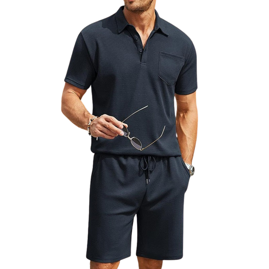 Meska Koszulka Polo Z Krotkim Rekawem, Slim Fit, Kolnierz Z Klapkami