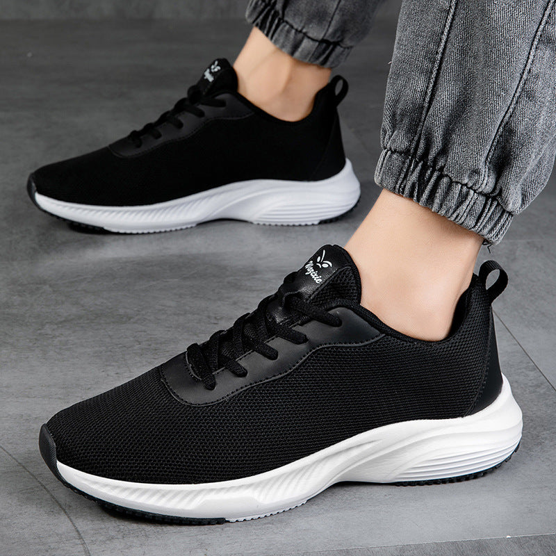 Męskie Letnie Buty Wsuwane Z Siateczki, Rozmiar Plus, Oddychające, Lekkie, Płaskie, Z Podeszwą
