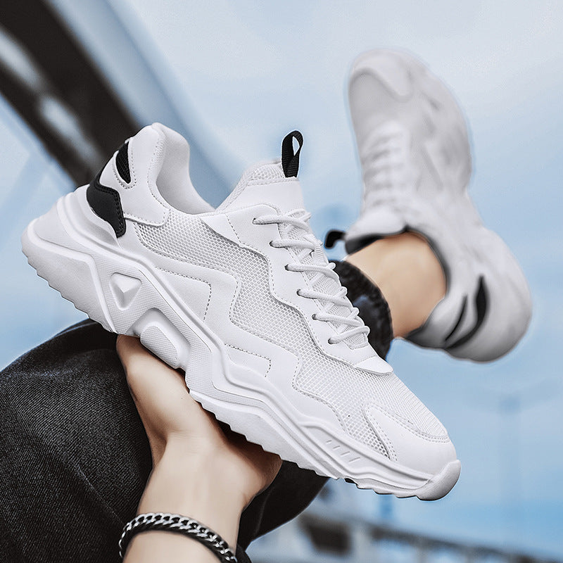 Męskie Sneakersy Chunky Z Siatkową Cholewką I Lekką Podeszwą