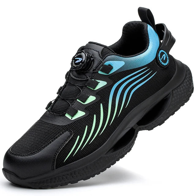 Męskie Wiosenne Sneakersy Sportowe, Oddychająca Siateczka, Amortyzowana Podeszwa