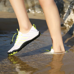 Męskie Letnie Buty Do Wody Z Gumową Podeszwą, Wsuwane, Do Pływania I Na Plażę