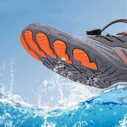 Męskie Letnie Buty Do Wody Z Gumową Podeszwą, Wsuwane, Do Pływania I Na Plażę