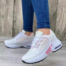 Damskie Buty Wspierające na Cały Rok z Miękką Oddychającą Wyściółką i Amortyzującą Podeszwą