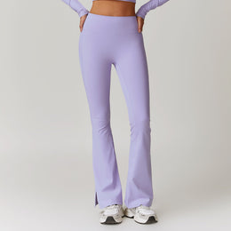 Damskie Sportowe Dzwony Ze Slim Fit I Pasem Z Wysokiej Elastycznosci