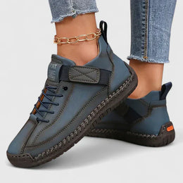 Damskie Sneakersy z Wsparciem Łuku Stopy i Szerokim Noskiem