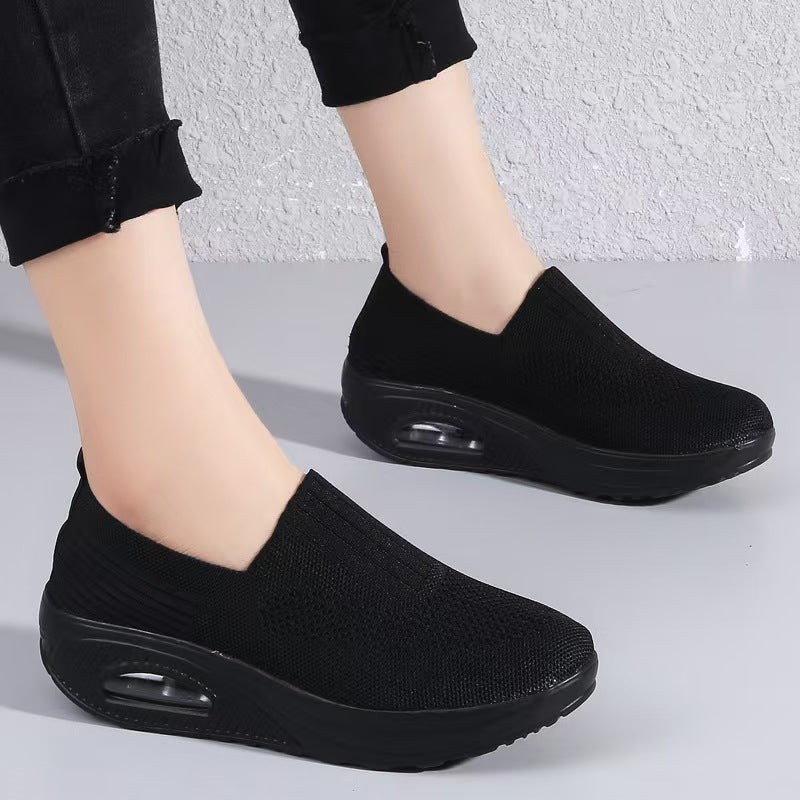 Damskie Sneakersy Wsuwane z Wsparciem Łuku Stopy i Antypoślizgową Podeszwą