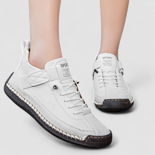 Damskie Sneakersy z Wsparciem Łuku Stopy i Szerokim Noskiem