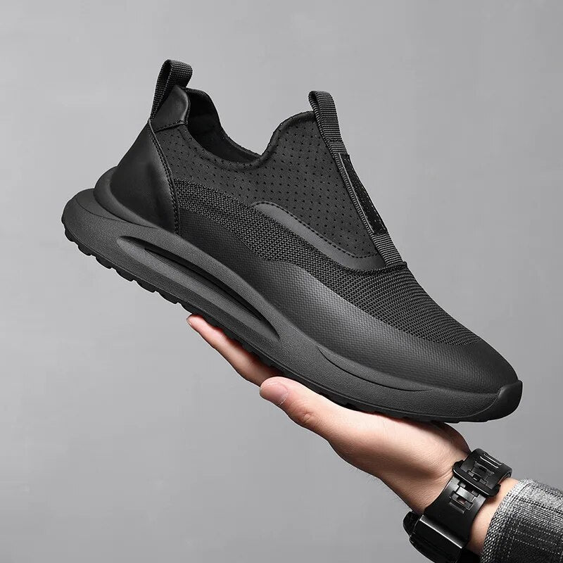 Buty Męskie Antypoślizgowe, Wyjmowana Wkładka I Wsparcie Postawy