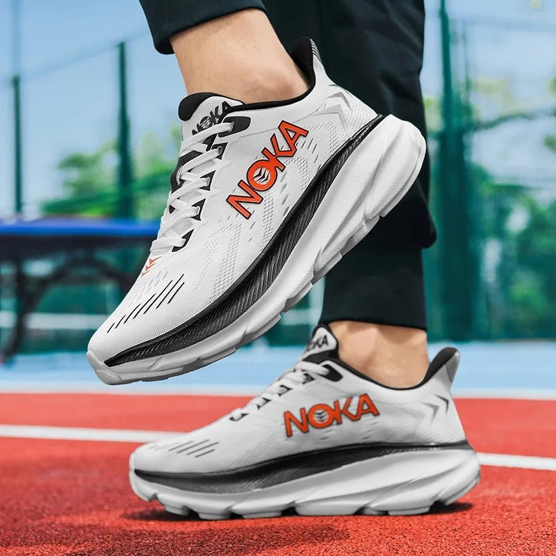 Męskie Buty do Biegania Lekkie z Oddychającą Cholewką i Antypoślizgową Podeszwą