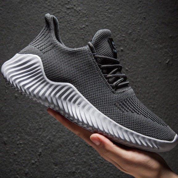 Męskie Sneakersy Wsuwane z Siatką i Systemem Kanałów Powietrznych