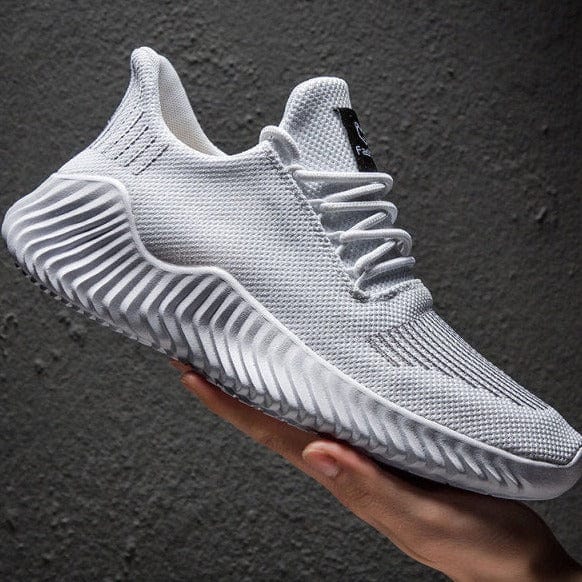 Męskie Sneakersy Wsuwane z Siatką i Systemem Kanałów Powietrznych