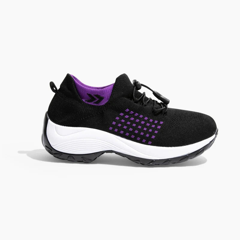 Buty Damskie Z Szerokim Noskiem I Wkładką Ortopedyczną