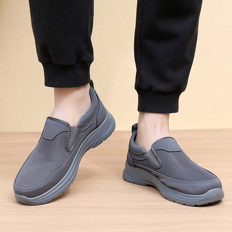 Męskie Sneakersy Wsuwane Oddychające z Siatki