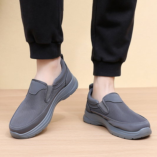 Męskie Sneakersy Wsuwane Oddychające z Siatki