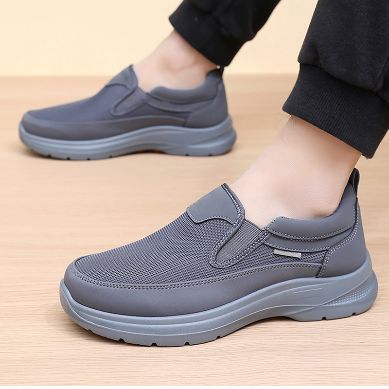 Męskie Sneakersy Wsuwane Oddychające z Siatki