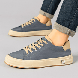 Męskie Sneakersy Niskie Oddychające Lekkie z Amortyzowaną Wkładką