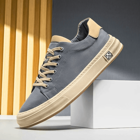 Męskie Sneakersy Niskie Oddychające Lekkie z Amortyzowaną Wkładką